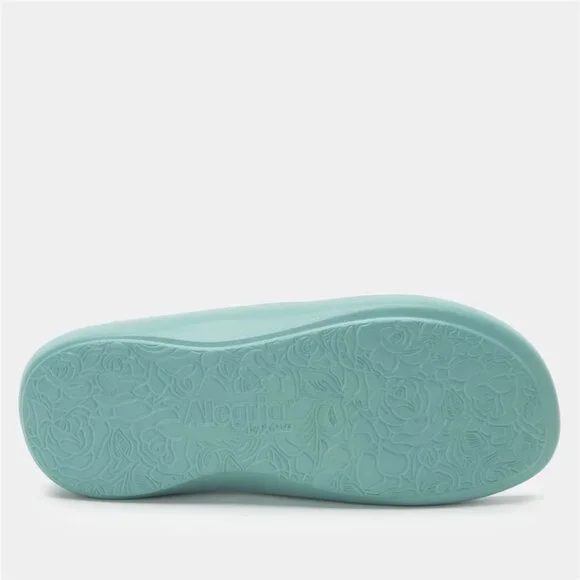 EUC Alegria Recovery Ode Aqua Gloss Sandals US Size 6/6.5 (EU 36) - Picture 8 of 14